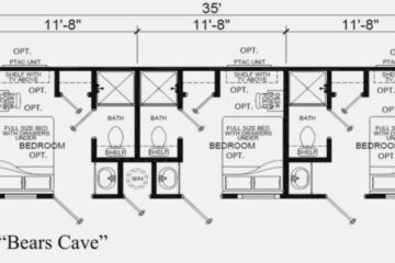 Bears Cave floor plan